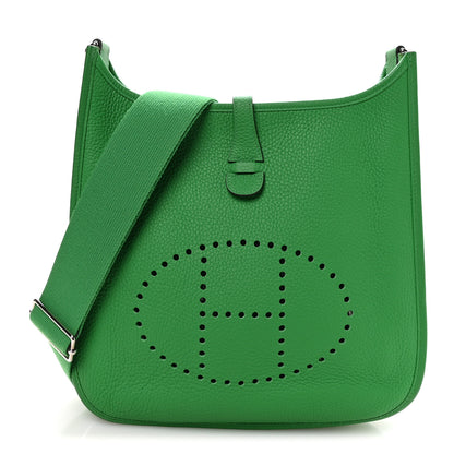 Hermes Taurillon Clemence Evelyne III GM Bambou 1 of 11