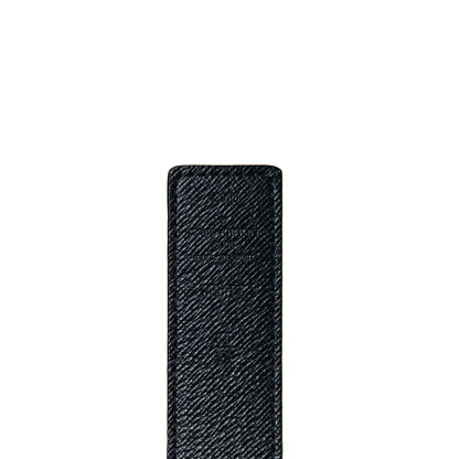 Louis Vuitton Calfskin Monogram 30mm LV Initiales Reversible Belt 85 34 Black 6 of 8