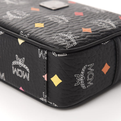 MCM Skyoptic Visetos Spectrum Diamond Camera Bag Black 7 of 9