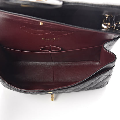 Chanel Caviar Quilted Jumbo Double Flap Black 5 of 18