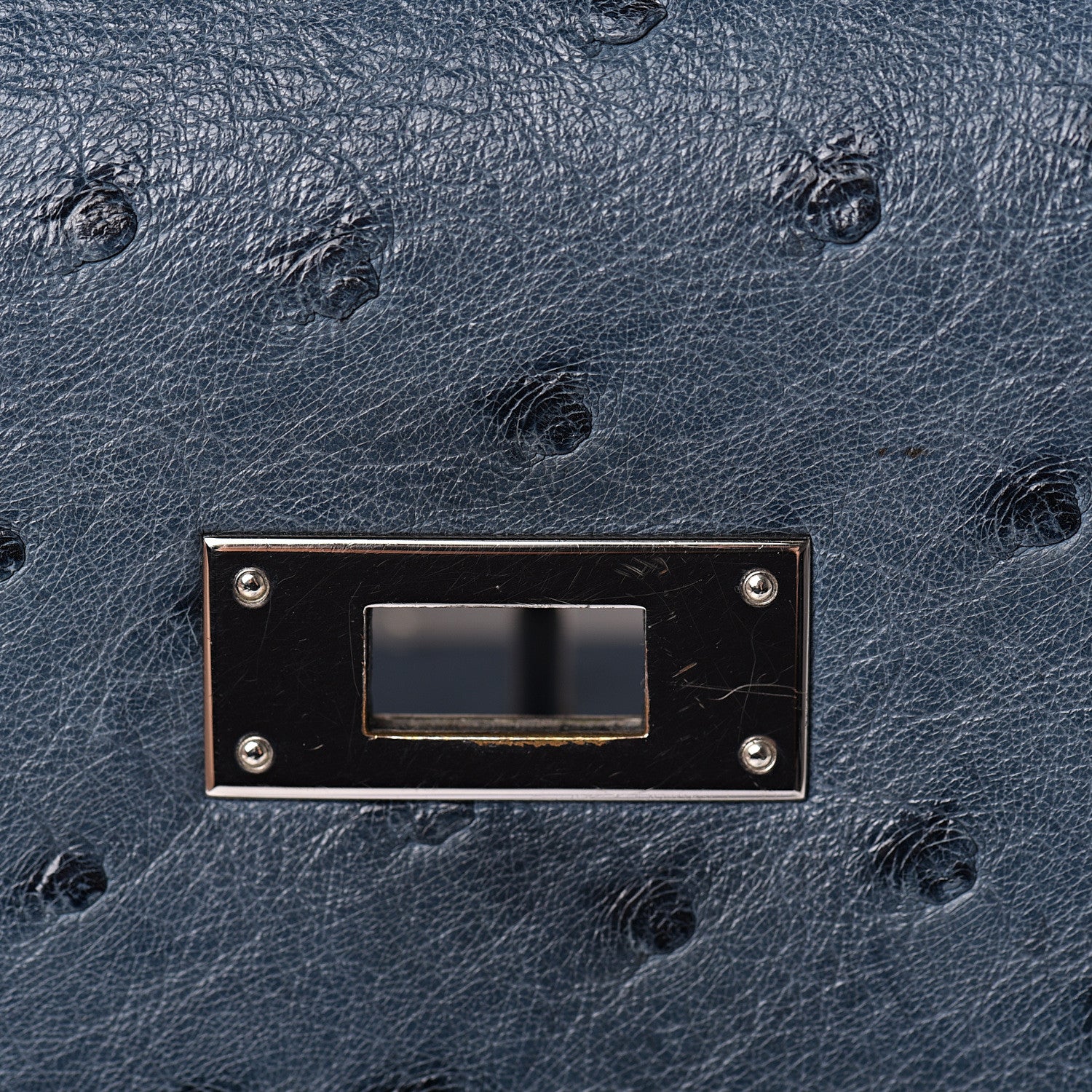 Hermes Ostrich Kelly Sellier 28 Bleu Roi 22 of 49