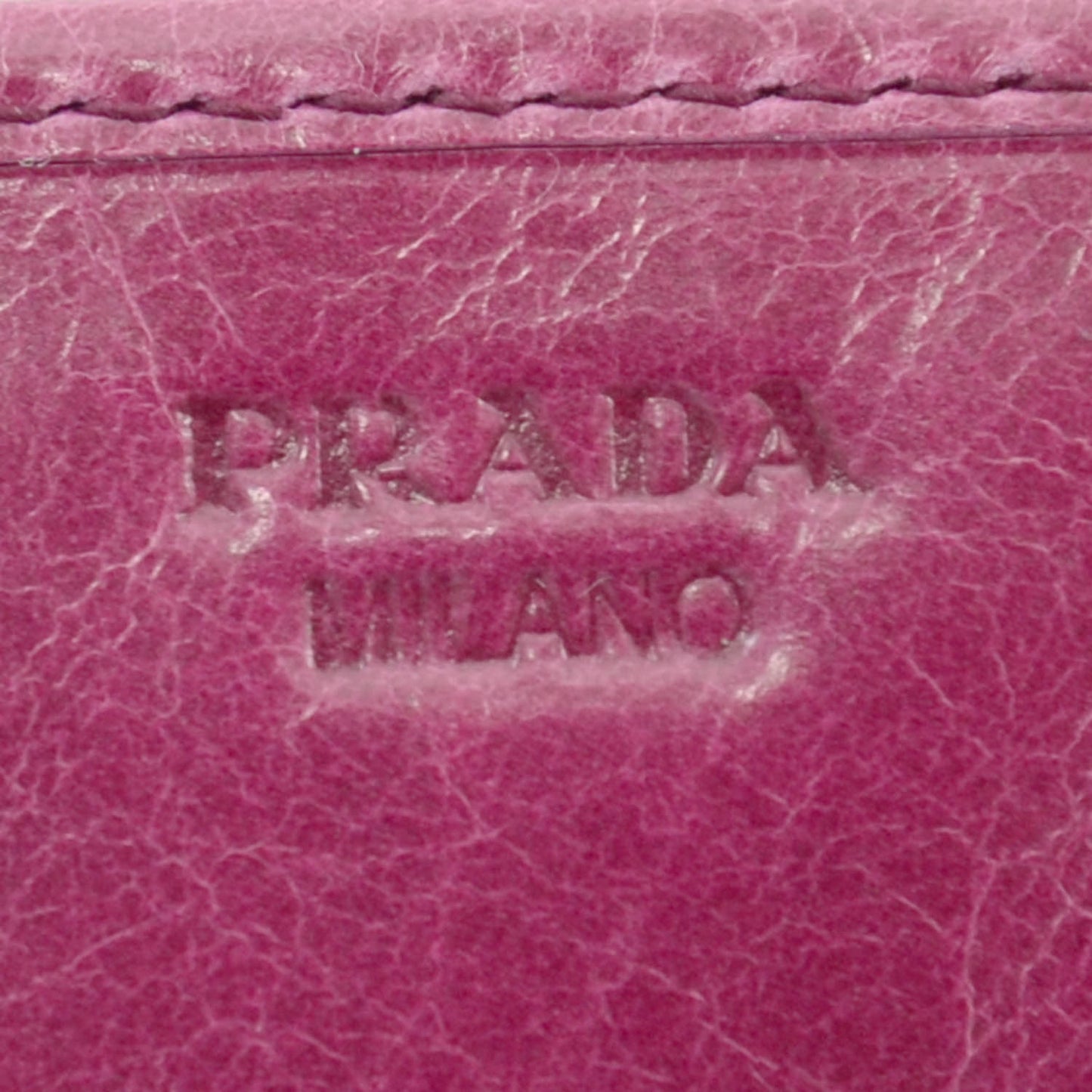 Vitello Shine Flap Wallet Malva
