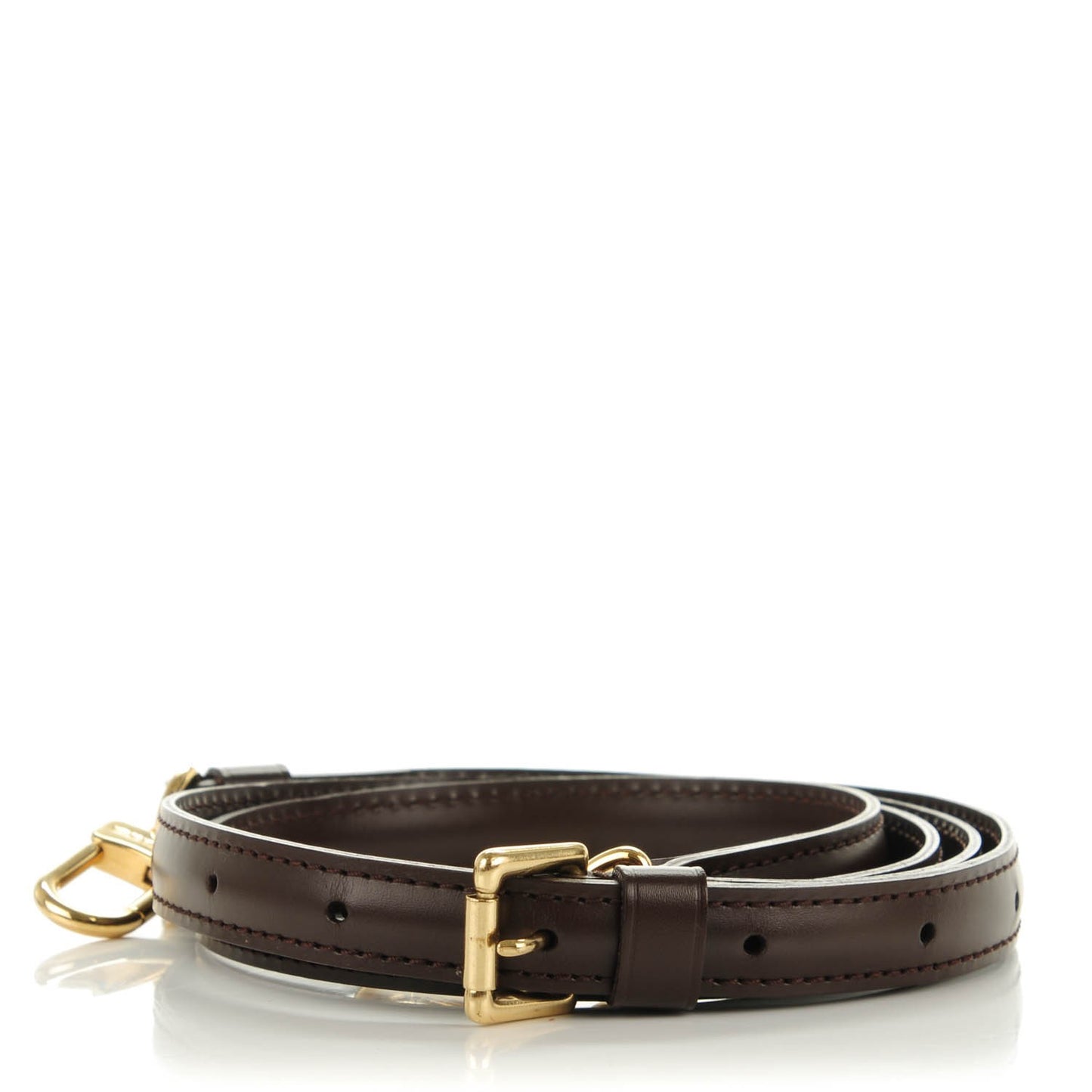 Calfskin 16mm Adjustable Shoulder Strap Brown