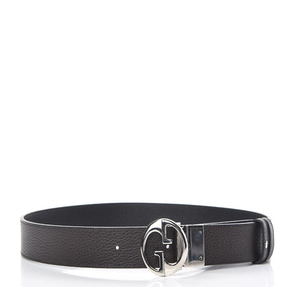 Gucci Calfskin 1973 Reversible Belt 85 34 Black Brown 3 of 7