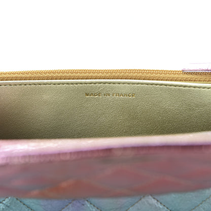 Chanel Metallic Goatskin Quilted 2.55 Reissue Wallet on Chain WOC Multicolor 8 of 11