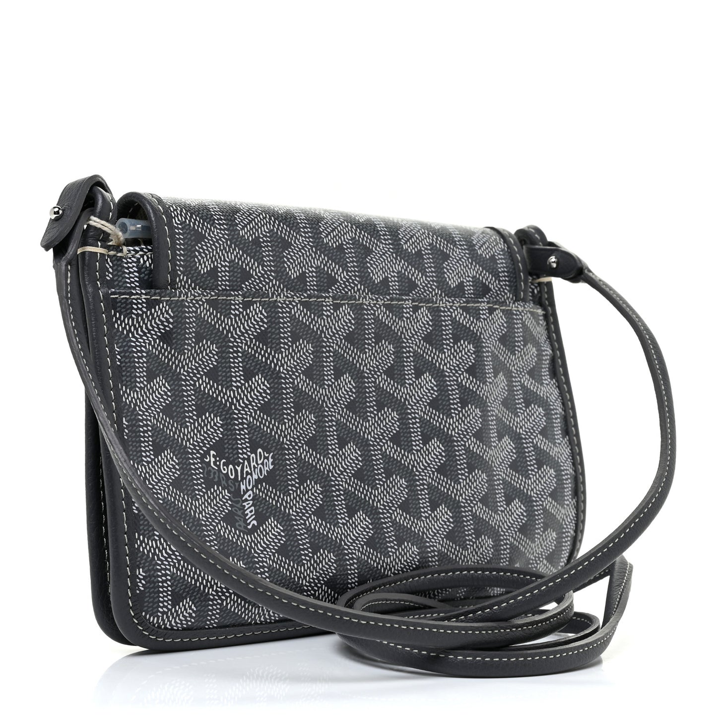 Goyardine Plumet Wallet Clutch Grey