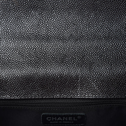 Chanel Caviar Quilted New Medium Boy Flap Black 12 of 13