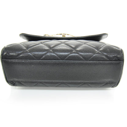 Chanel Caviar Quilted Flap Shoulder Bag Black 4 of 12