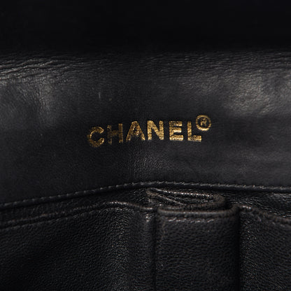 Chanel Lambskin East West Chocolate Bar Flap Black 6 of 15