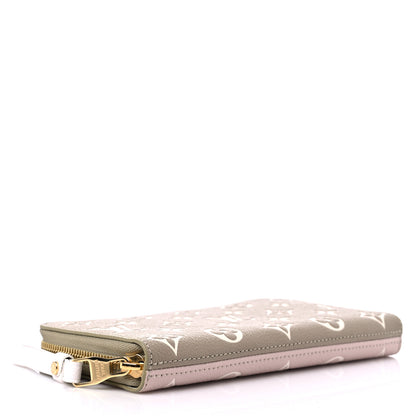 Louis Vuitton Empreinte Monogram Spring in the City Zippy Wallet Kaki Beige Cream 4 of 9