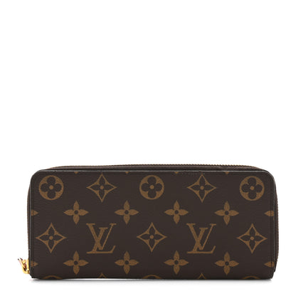 Louis Vuitton Monogram Clemence Wallet Rose Ballerine 1 of 7