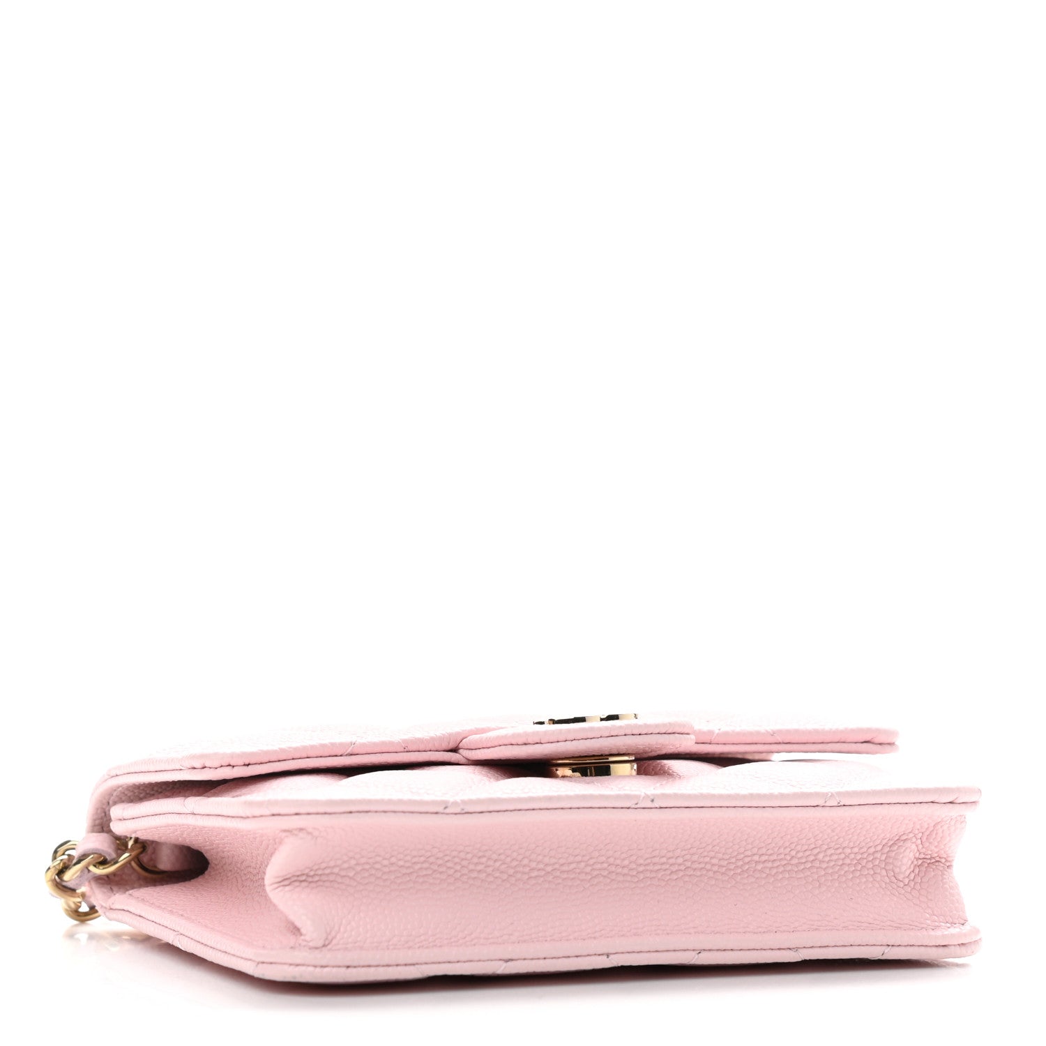 Chanel Caviar Quilted Mini Chain Bag Pink 5 of 13