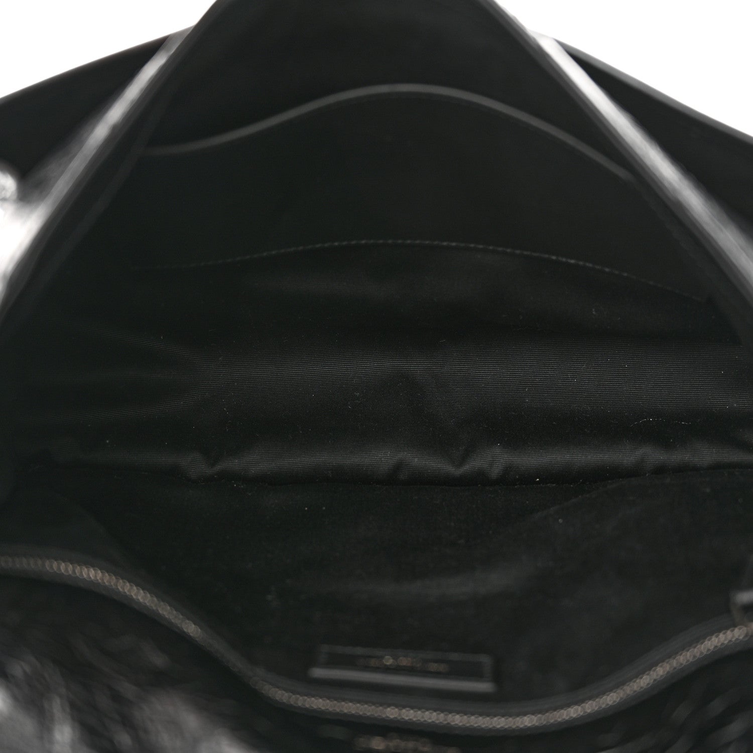 Saint Laurent Crinkled Calfskin Matelasse Monogram Large Niki Chain Satchel Black 5 of 10