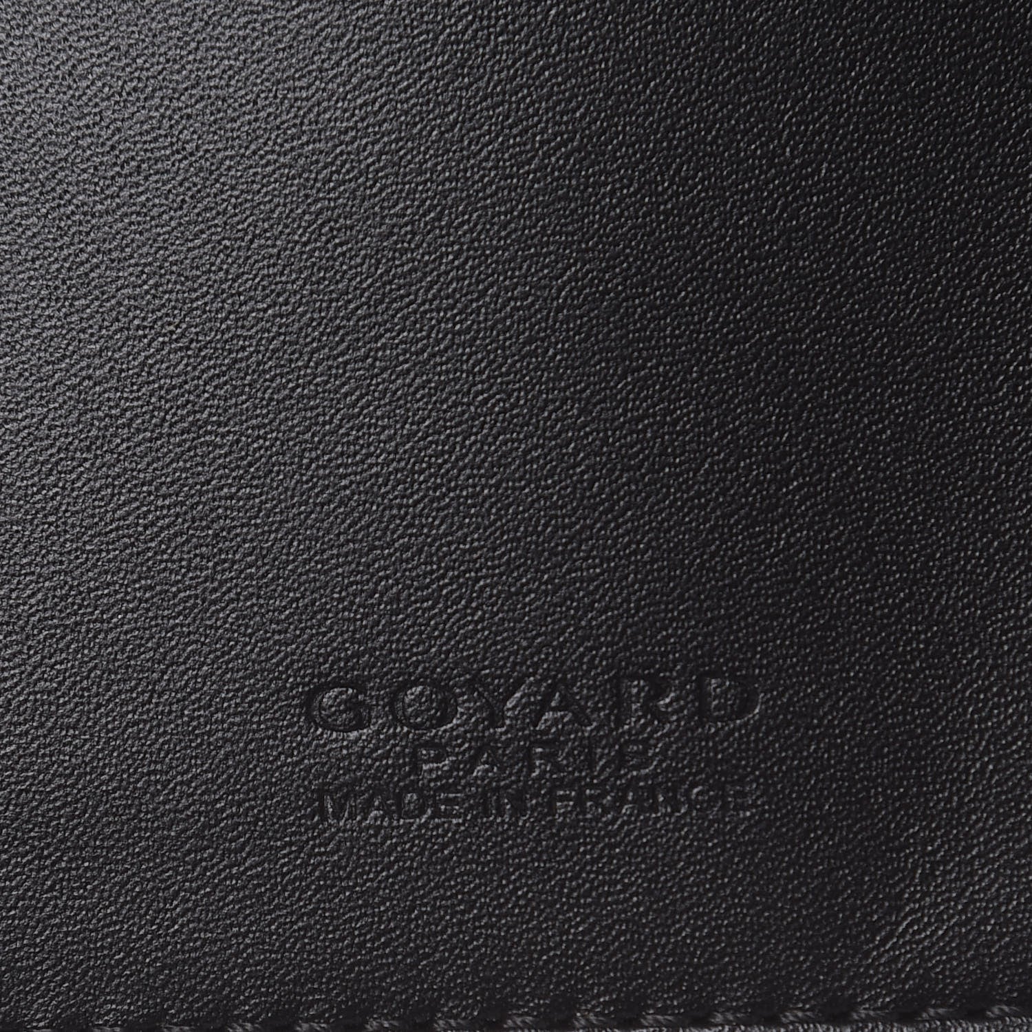 Goyard Goyardine Multi Slot Bi-Fold Wallet Black 6 of 7