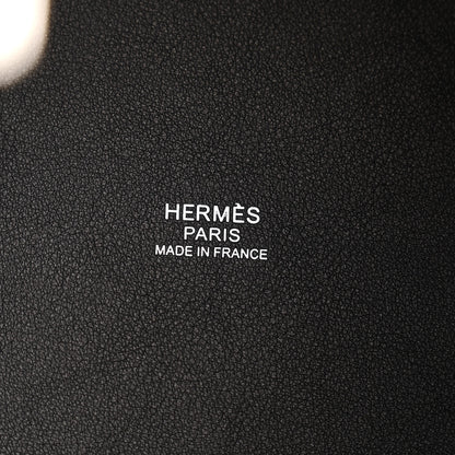 Hermes Toile Goeland Swift Cargo Picotin Lock 18 Bleu Marine Black 6 of 11