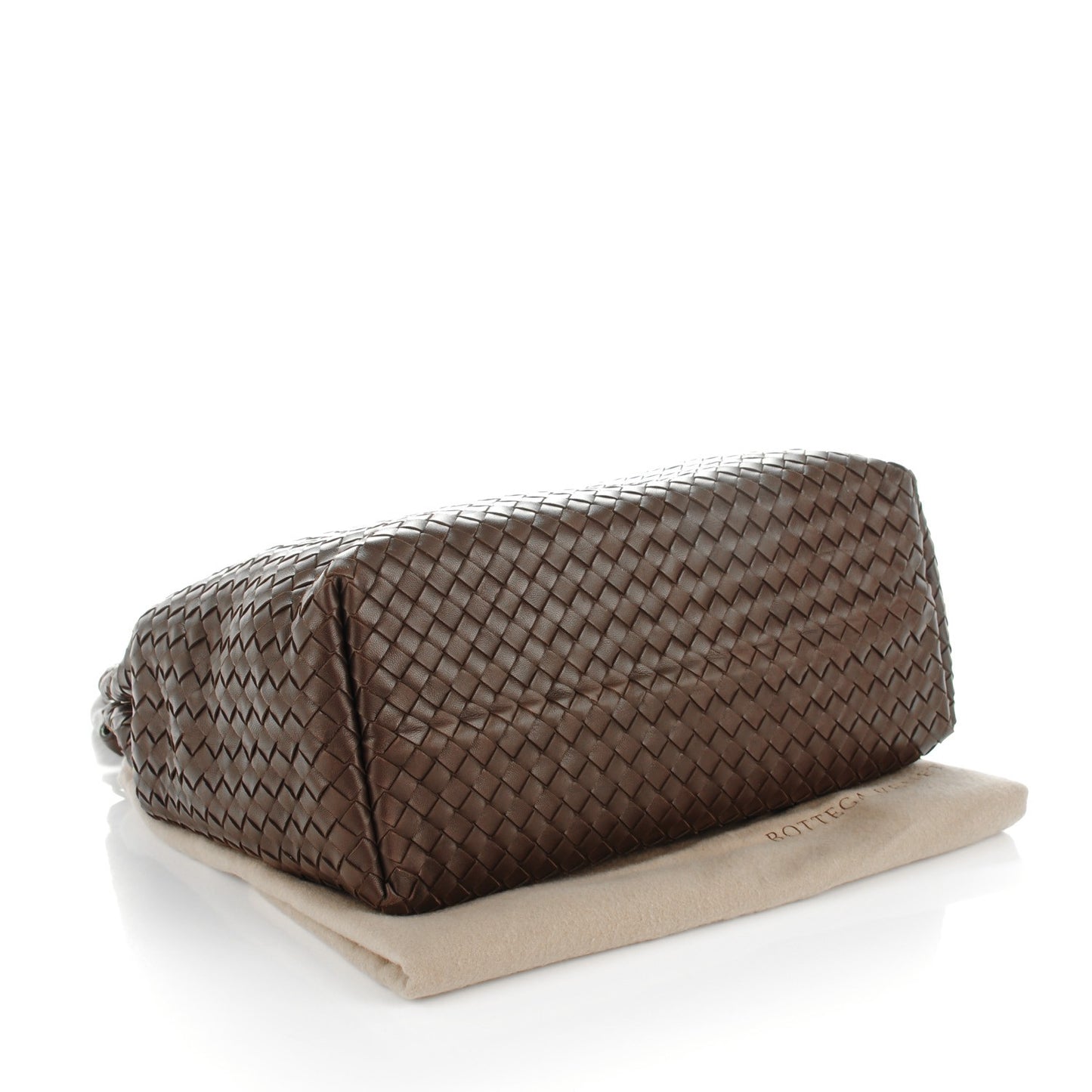 Nappa Intrecciato Tote Ebano
