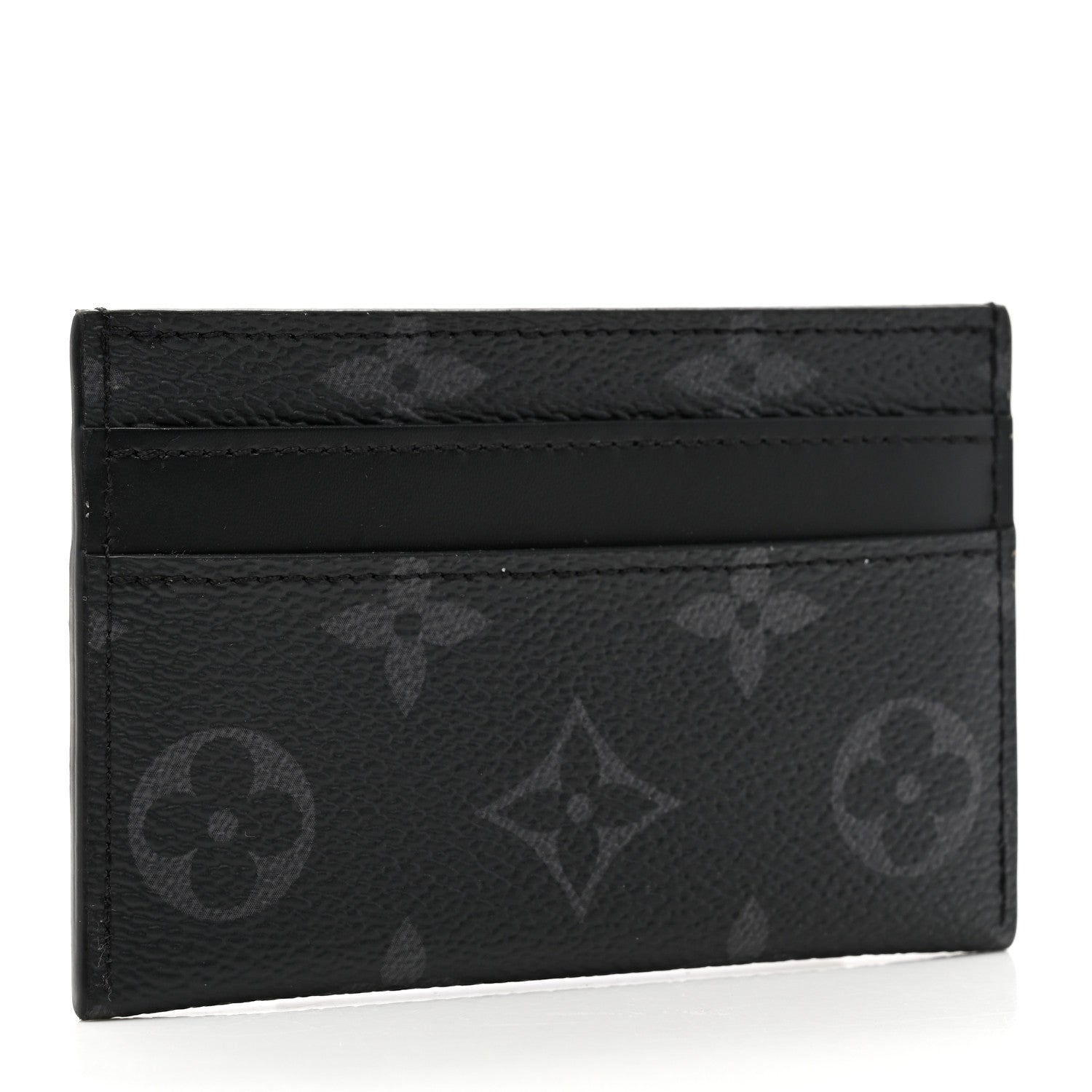 Louis Vuitton Monogram Eclipse Porte-Cartes Double Card Holder 3 of 8