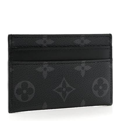 Louis Vuitton Monogram Eclipse Porte-Cartes Double Card Holder 3 of 8