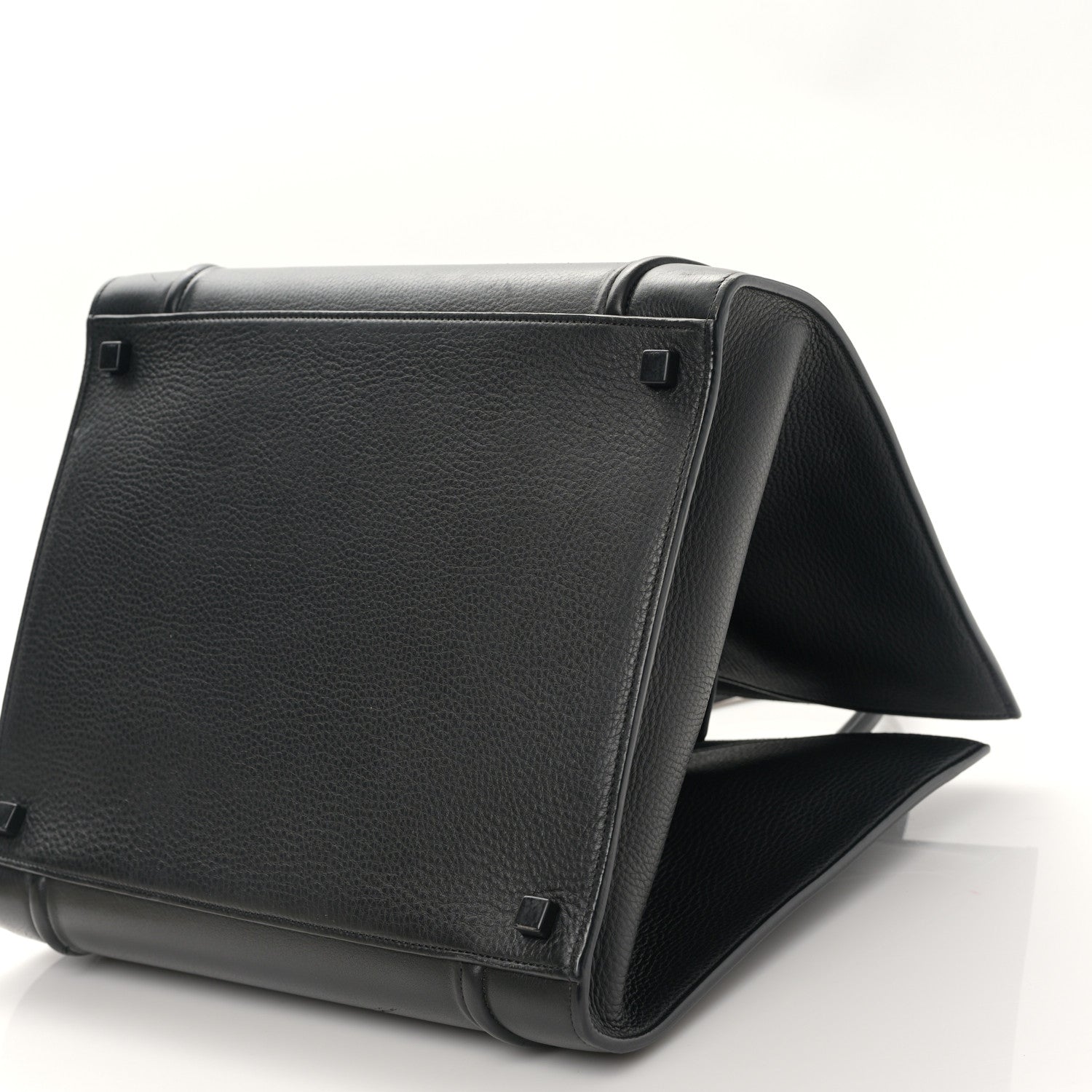 Celine Supple Calfskin Medium Phantom Luggage Black 9 of 9