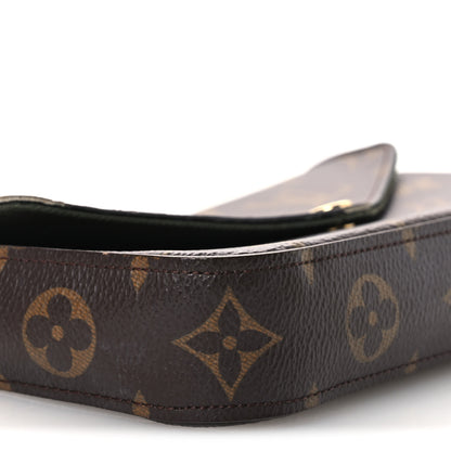 Louis Vuitton Monogram Felicie Strap & Go Kaki 8 of 14