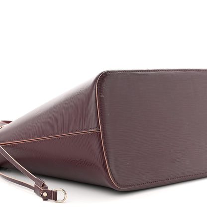 Louis Vuitton Epi Neverfull MM Prune Rose Poudre 9 of 18