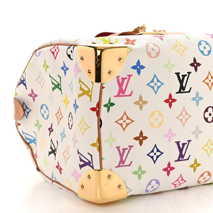 Louis Vuitton Monogram Multicolor Speedy 30 White 8 of 14