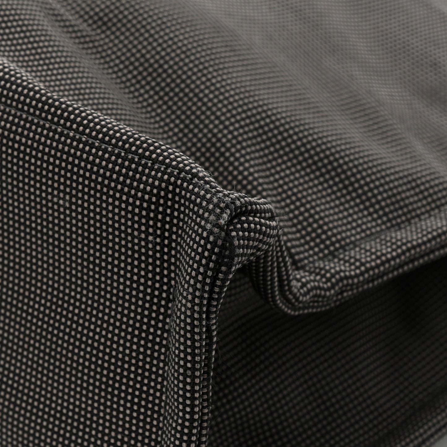 Toile Fourre Tout MM Grey Black
