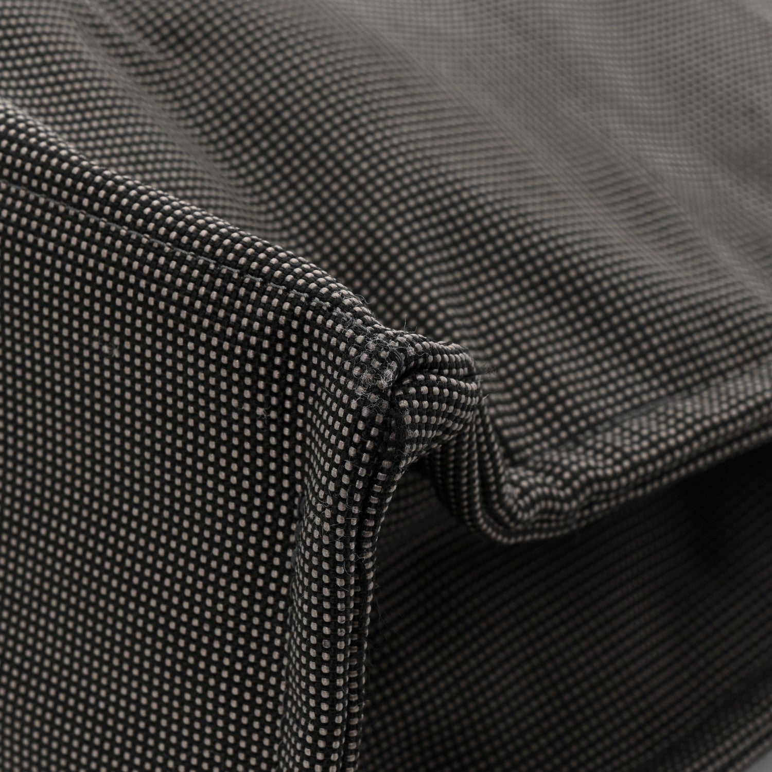 Hermes Toile Fourre Tout MM Grey Black 10 of 12