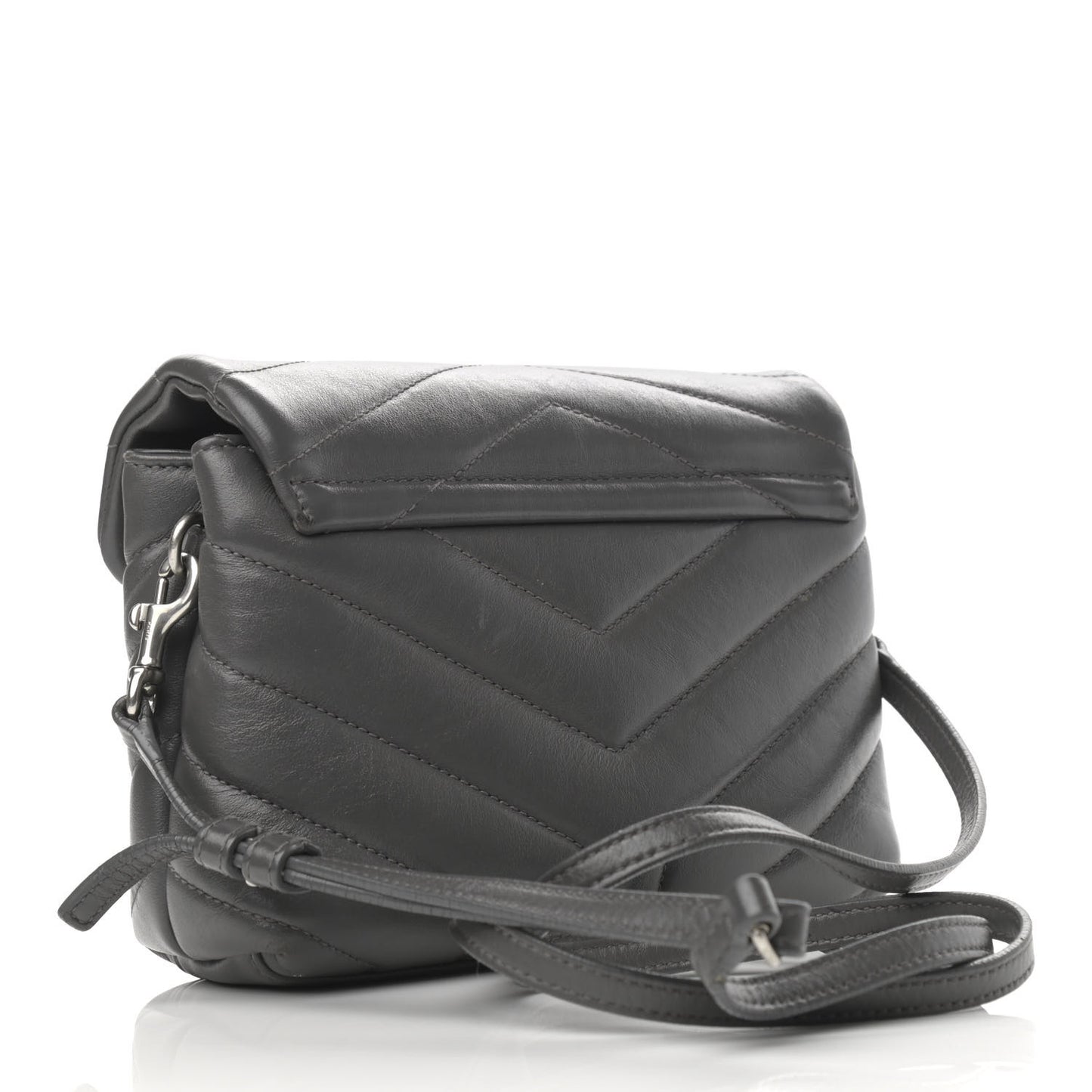 Calfskin Y Quilted Monogram Toy Loulou Crossbody Bag Storm