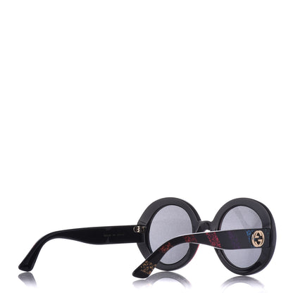 Gucci Acetate Round Glitter GG0319S Sunglasses Rainbow 4 of 6
