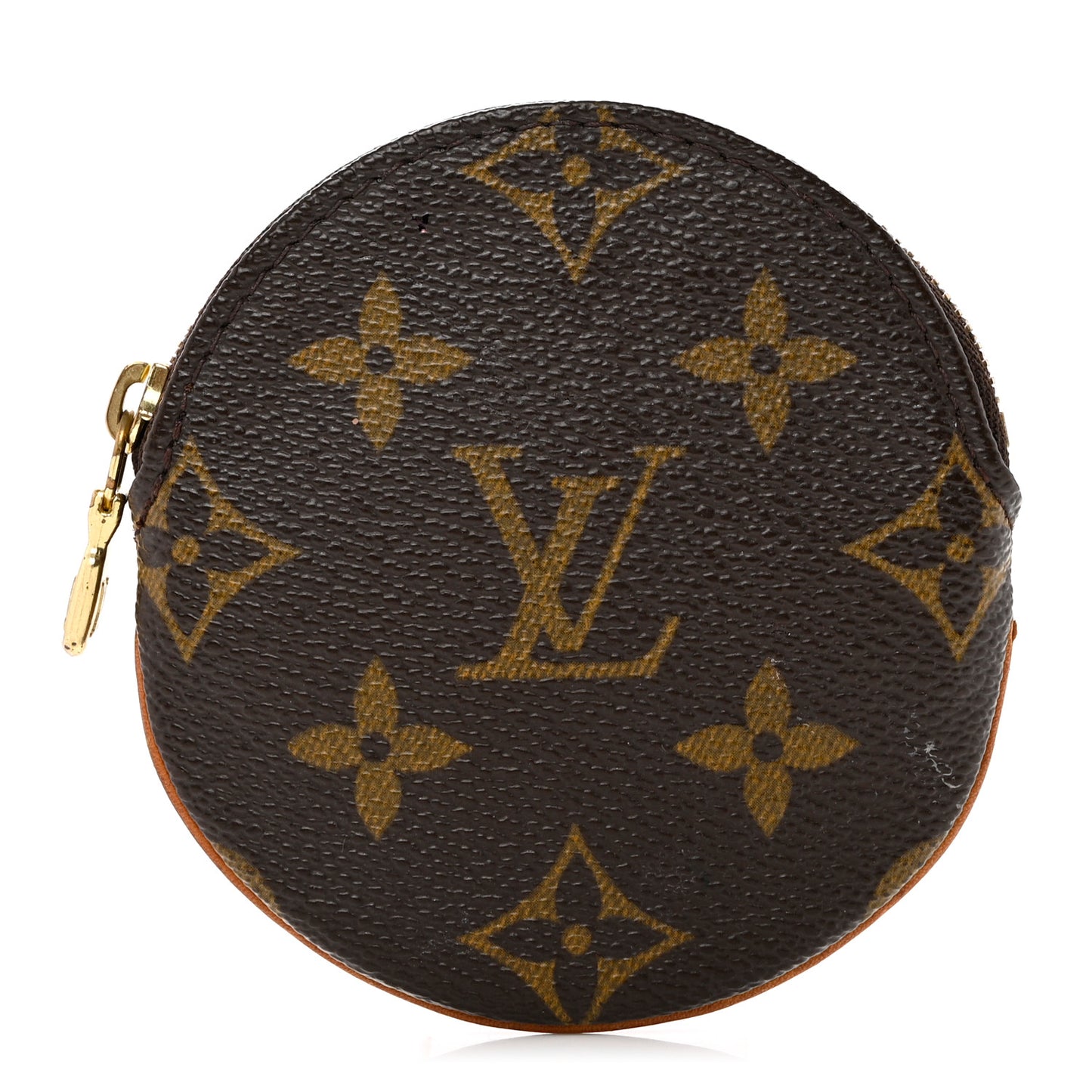 Monogram Round Coin Purse