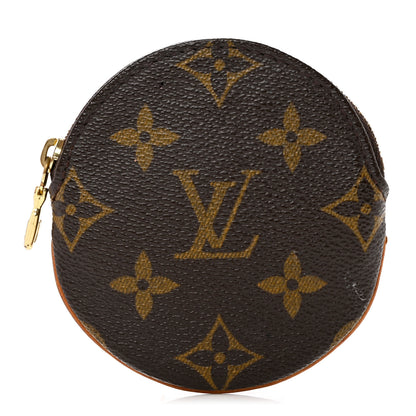 Louis Vuitton Monogram Round Coin Purse 1 of 6