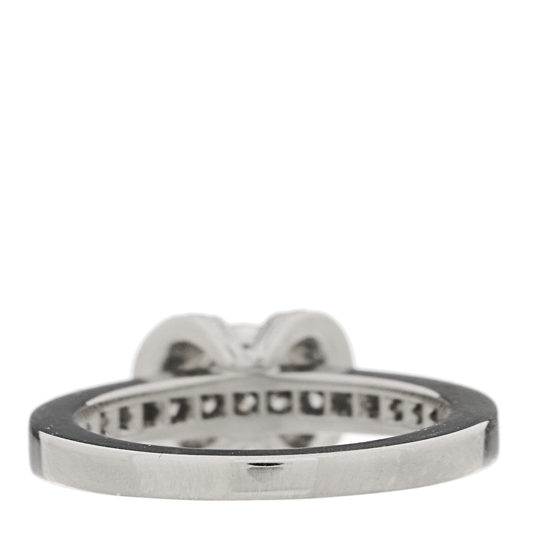 Tiffany Platinum Diamond .52 Ribbon Engagement Ring 47 4 4 of 7