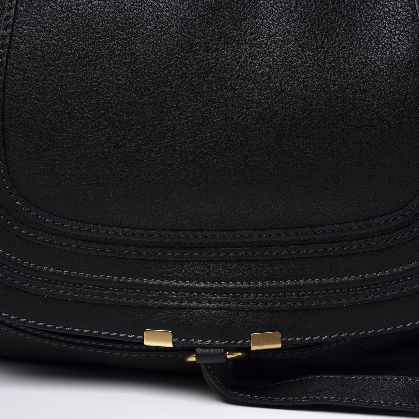 Calfskin Large Marcie Hobo Black