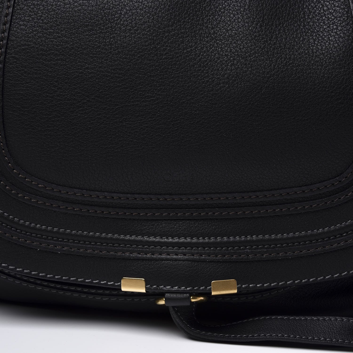 Chloe Calfskin Large Marcie Hobo Black 10 of 11