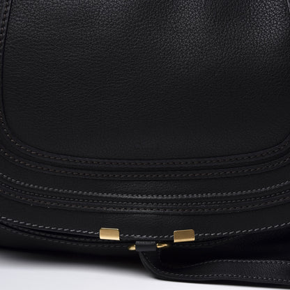 Chloe Calfskin Large Marcie Hobo Black 10 of 11