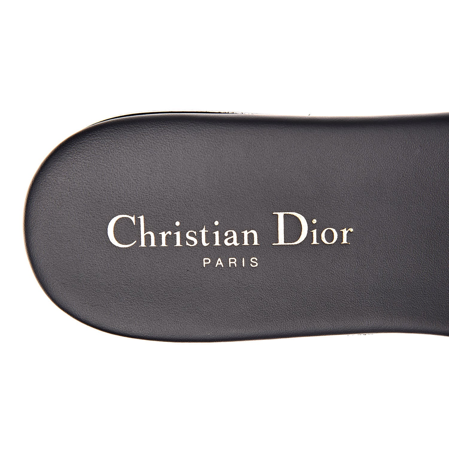 Christian Dior Canvas Embroidered Dway Mules Slide Sandals 41 Deep Blue 7 of 8