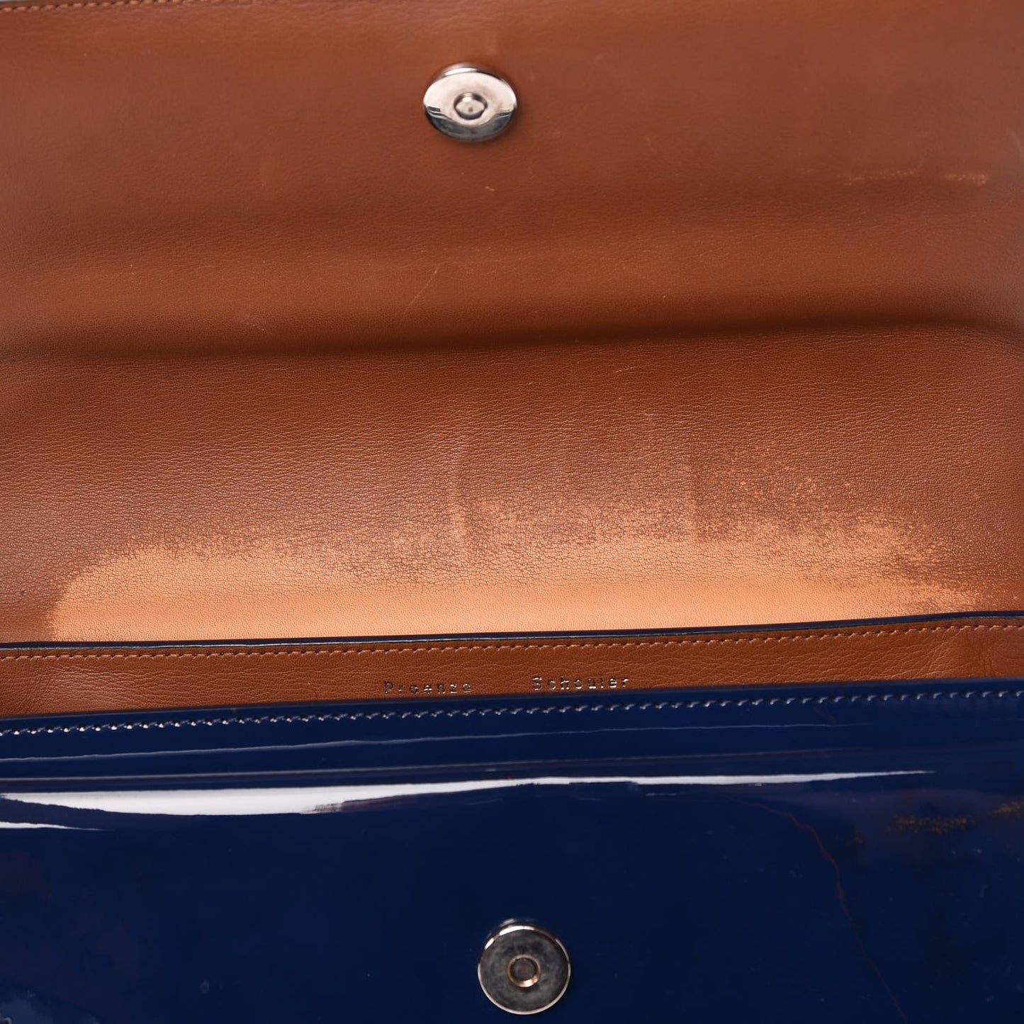 Patent PS11 Classic Shoulder Bag Cadet Blue