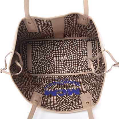 MCM Visetos Medium Liz Reversible Shopper Tote Beige 10 of 21