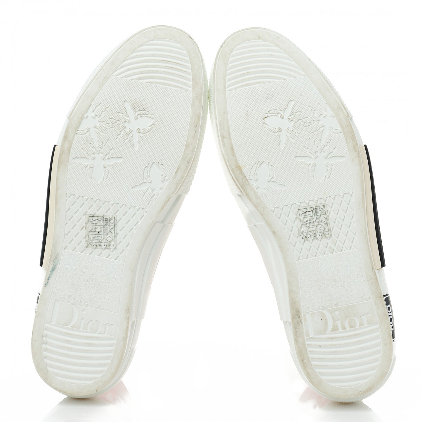 Canvas Oblique Mens B23 High Top Sneakers 43 Red White