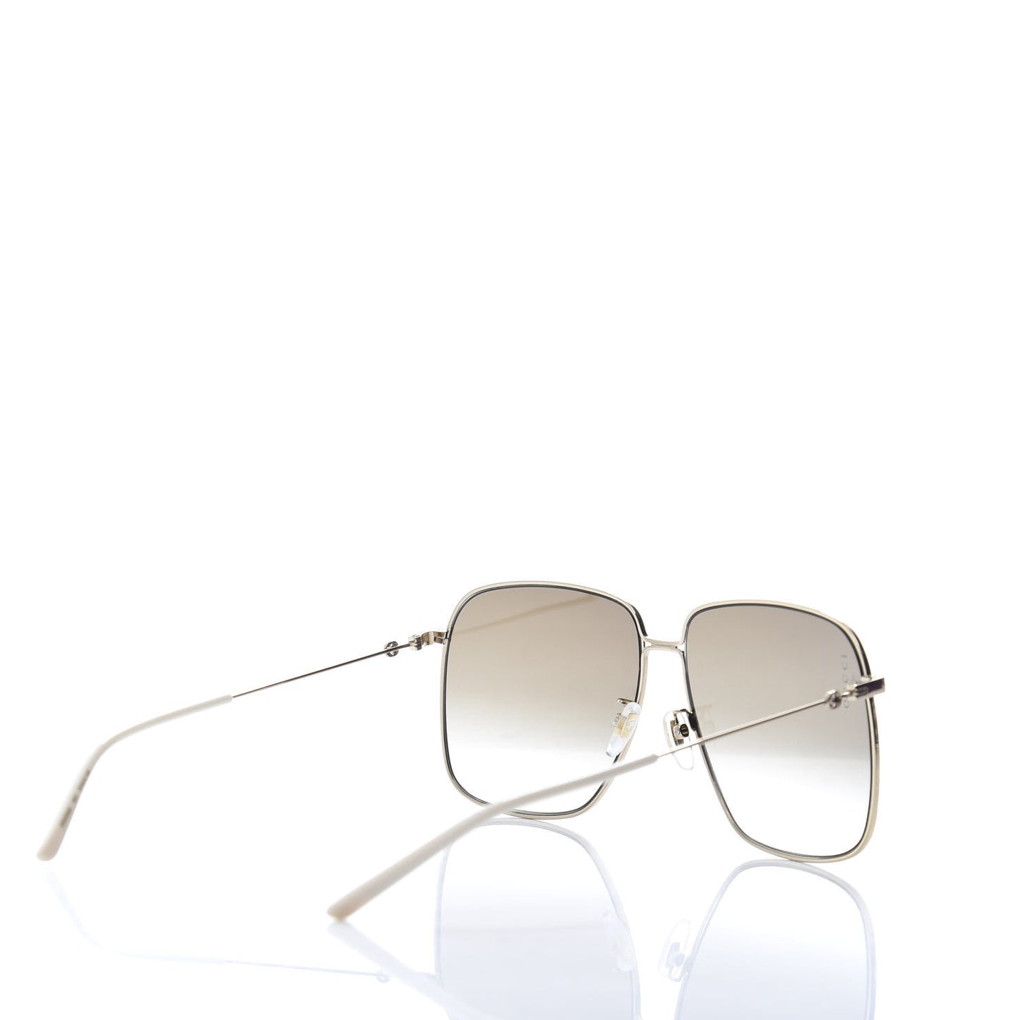 Web Rectangular Frame Interlocking G Sunglasses GG0394S Green Red