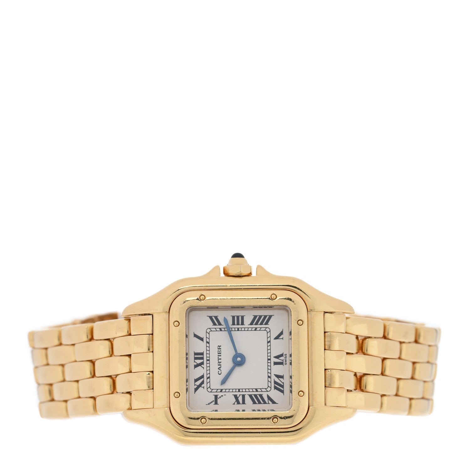 Cartier 18K Yellow Gold 22mm Panthere Quartz Watch 2 of 5