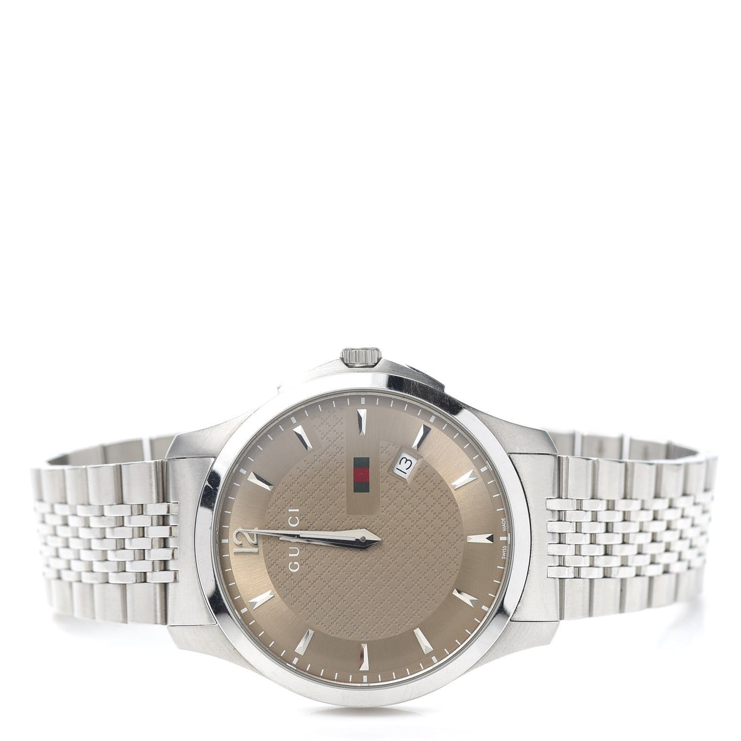 Stainless Steel 40mm G-Timeless Quartz Watch Brown