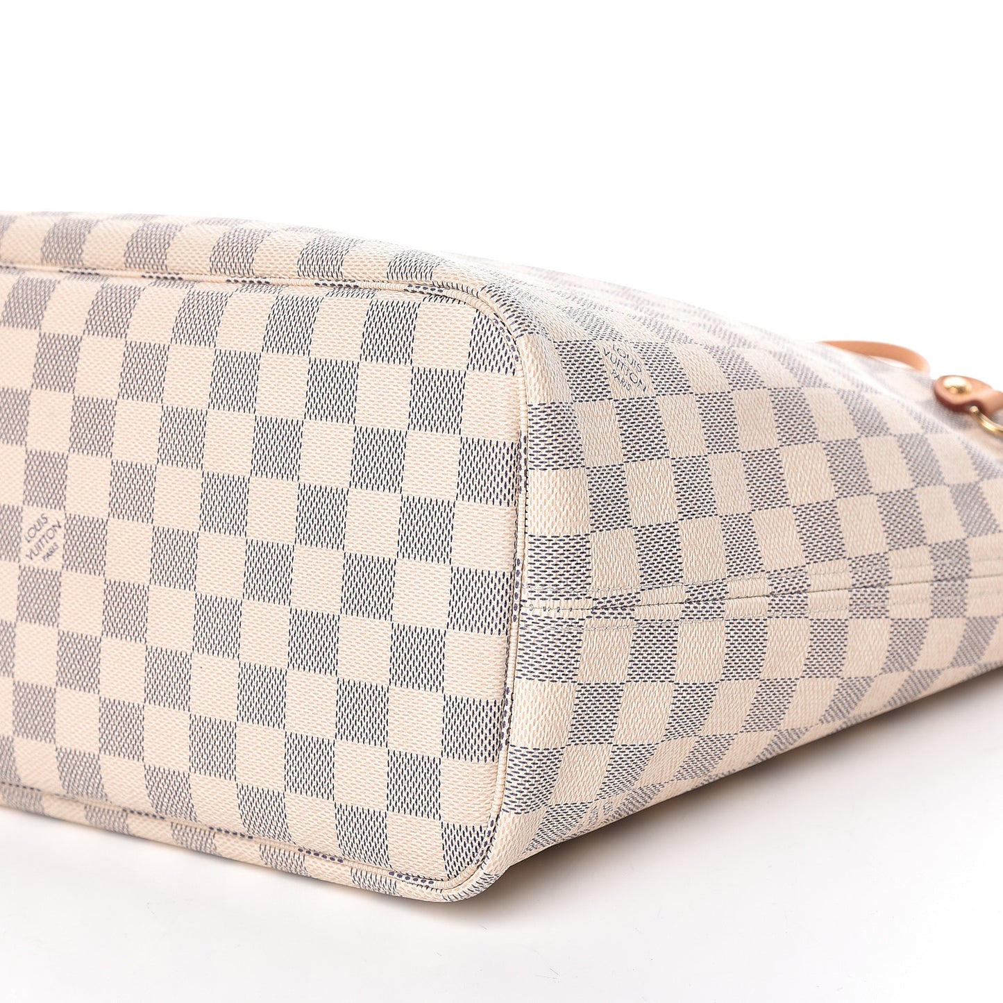 Damier Azur Neo Neverfull MM Rose Ballerine