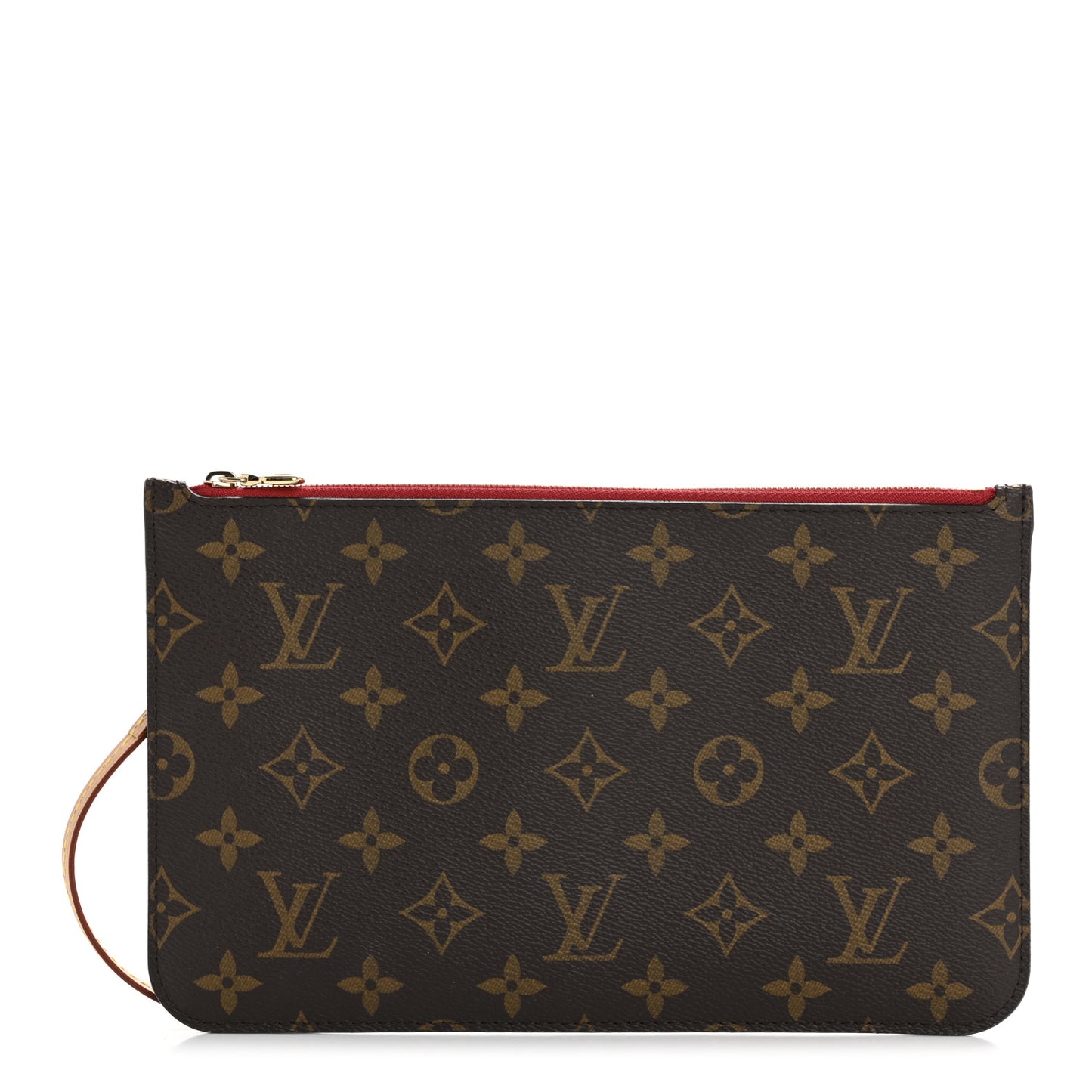 Monogram Neverfull MM GM Pochette Cherry