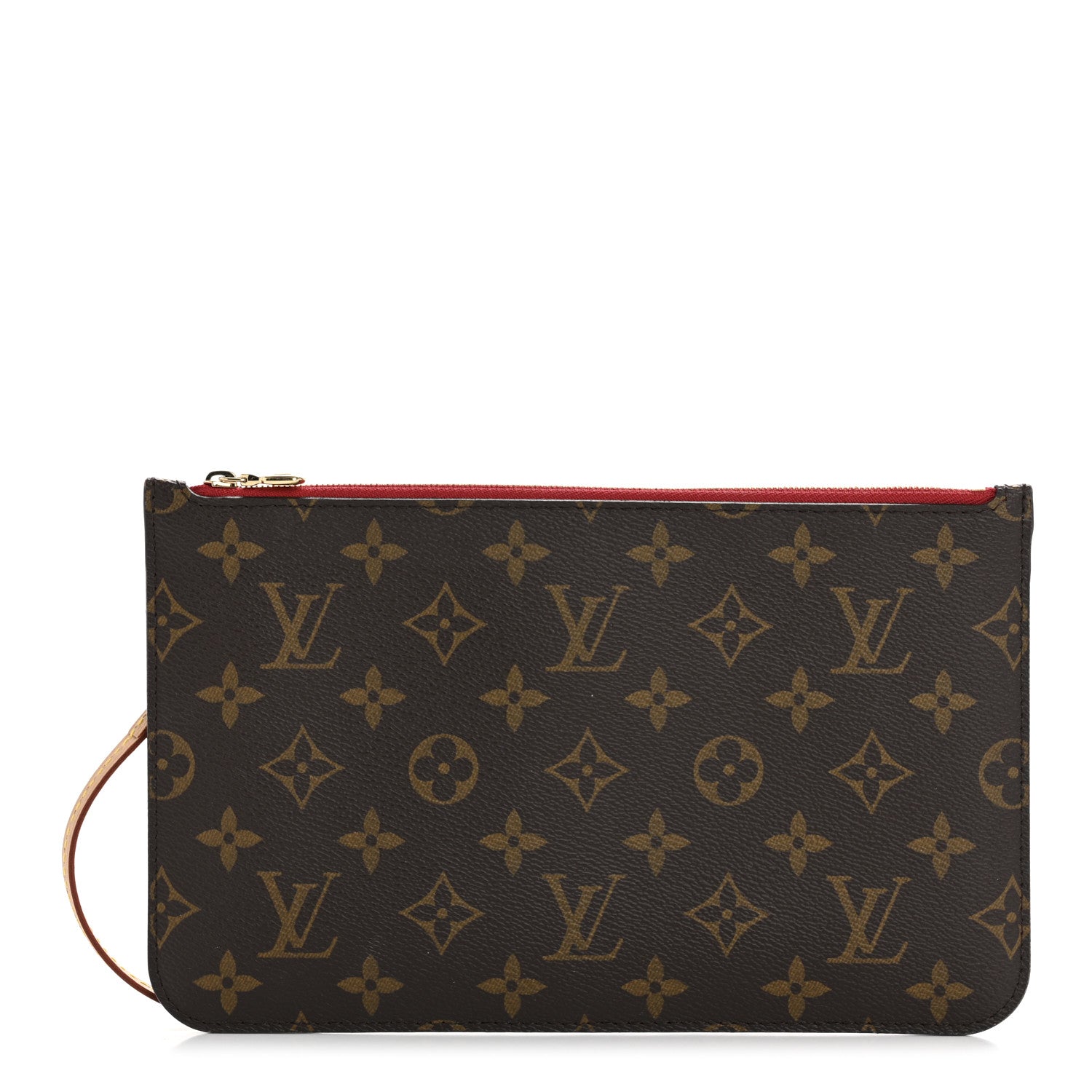Louis Vuitton Monogram Neverfull MM GM Pochette Cherry 1 of 9