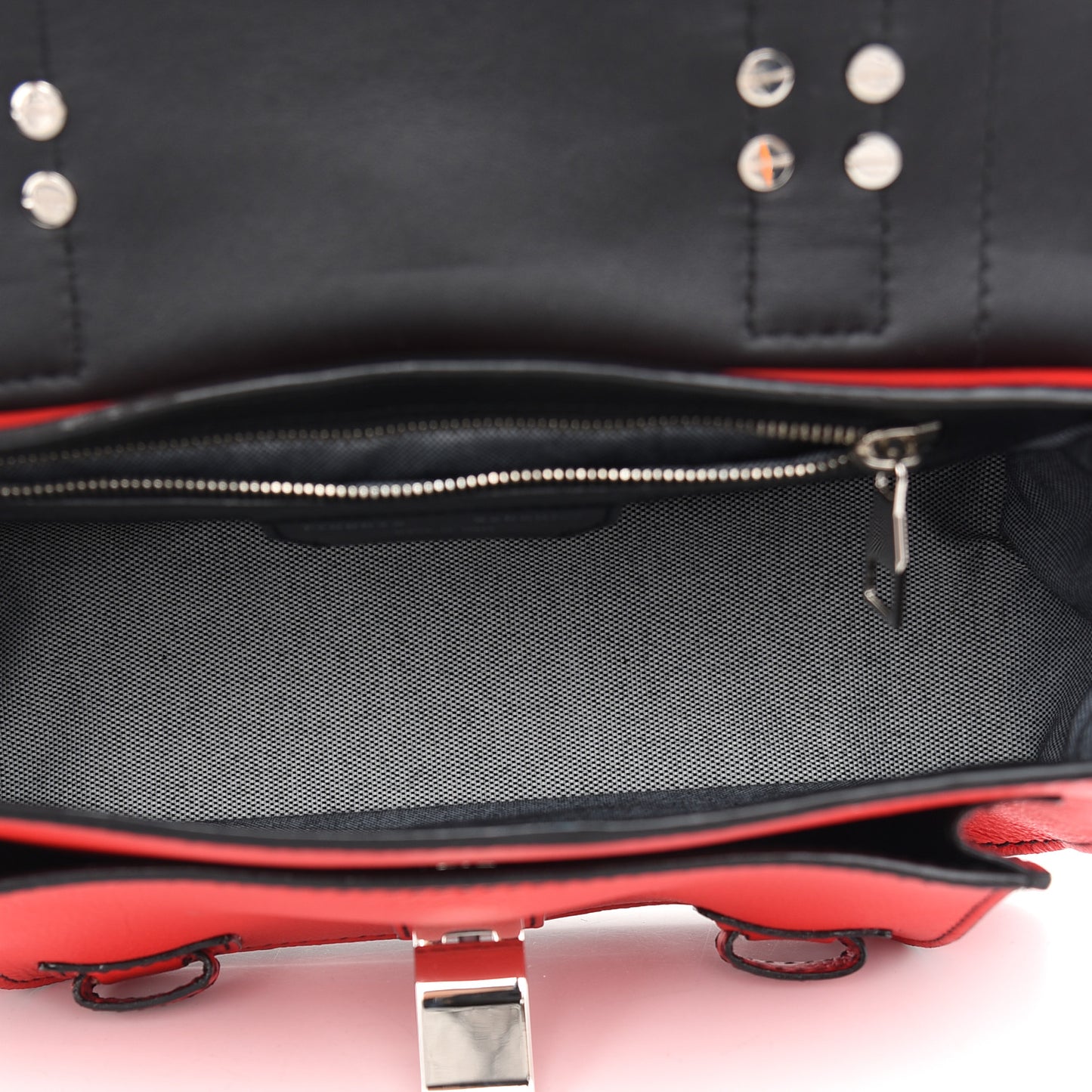 Grainy Calfskin Tiny PS1 Satchel Geranium