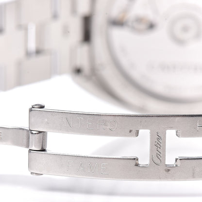Cartier Stainless Steel 35mm Cle De Automatic Watch 8 of 12