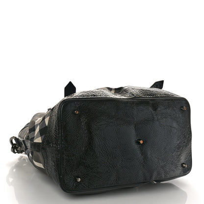 Burberry Nylon Beat Check Lowry Black 4 of 10