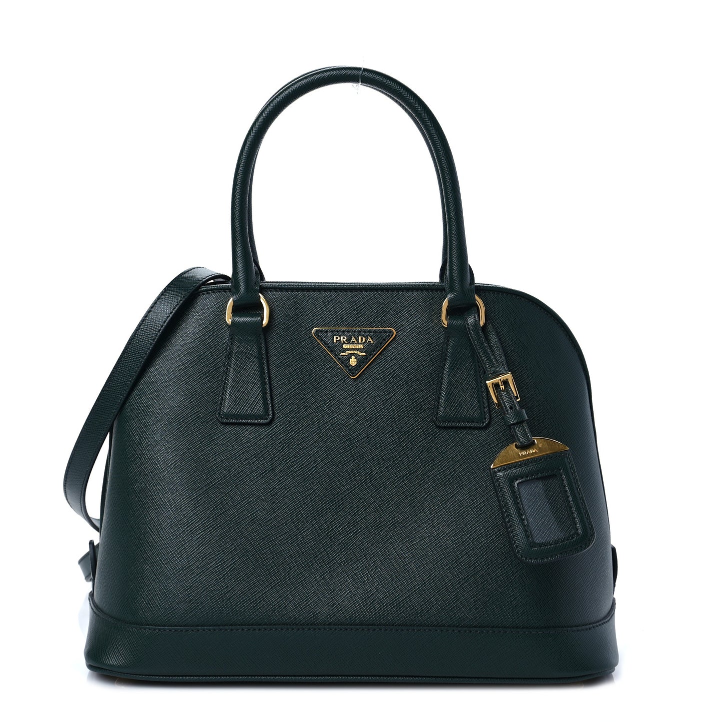 Saffiano Lux Medium Open Promenade Tote Biliardo